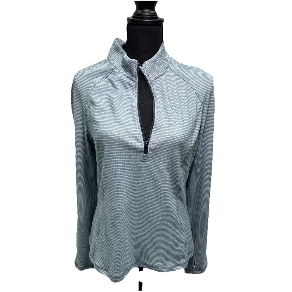Avalanche Sweater Women's Size Large 1/2 Zip Pullover Brushed Knit Athletic NWT